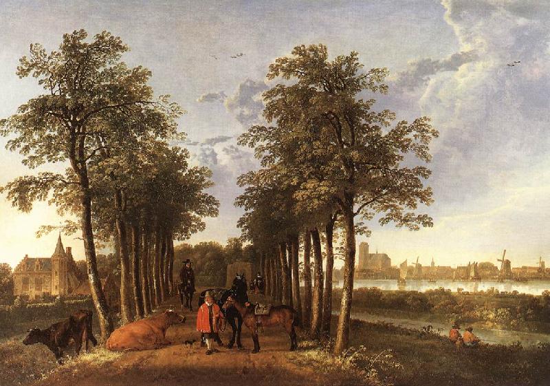 CUYP, Aelbert The Avenue at Meerdervoort dfg